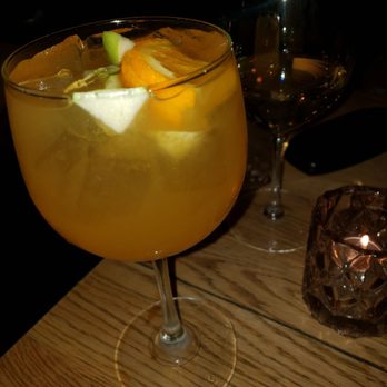 Beso by Patria - White wine sangria - Spanish Near Me - Toronto, Ontario Beso by Patria - White wine sangria - Spanish Near Me - Toronto, Ontario