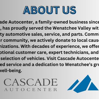 Cascade Subaru - About Cascade Autocenter - Car Dealers Near Me - Wenatchee, Washington Cascade Subaru - About Cascade Autocenter - Car Dealers Near Me - Wenatchee, Washington