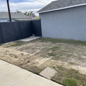 Jaime's Custom Concrete - Before photo of patchy dirt area - Masonry/Concrete Near Me - Sylmar, California