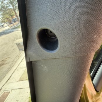 Safelite AutoGlass - This photo illustrates how they damaged the trim piece, causing it to bend away from its intended position. - Auto Glass Services Near Me - Las Vegas, Nevada Safelite AutoGlass - This photo illustrates how they damaged the trim piece, causing it to bend away from its intended position. - Auto Glass Services Near Me - Las Vegas, Nevada