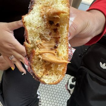 Stan's Donuts & Coffee - Inside peanut butter donut - Donuts Near Me - Chicago, Illinois Stan's Donuts & Coffee - Inside peanut butter donut - Donuts Near Me - Chicago, Illinois