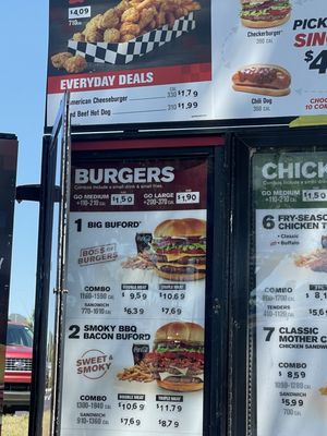 Menu photo 1 Checkers Venice, FL