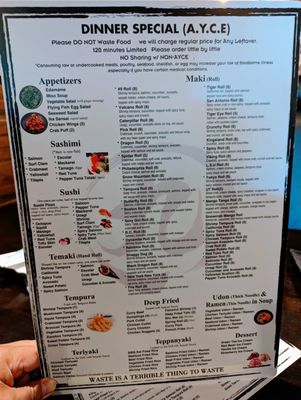 Menu photo 5 Sushi 9 Katy, TX