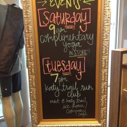 Lululemon Athletica - Free workout classes