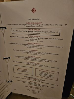 Menu photo 6 La Plazuela Santa Fe, NM