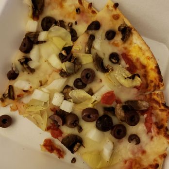 The Wine Loft - Vegetable pizza. Very underwhelming. Toppings were onion (too much of it), olives, and artichoke. Tastes like cheap frozen pizza. - Wine Bars Near Me - Birmingham, Alabama The Wine Loft - Vegetable pizza. Very underwhelming. Toppings were onion (too much of it), olives, and artichoke. Tastes like cheap frozen pizza. - Wine Bars Near Me - Birmingham, Alabama