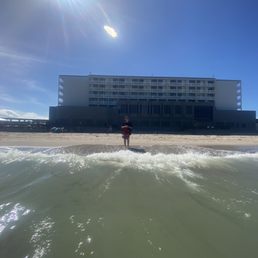 Hotel from water