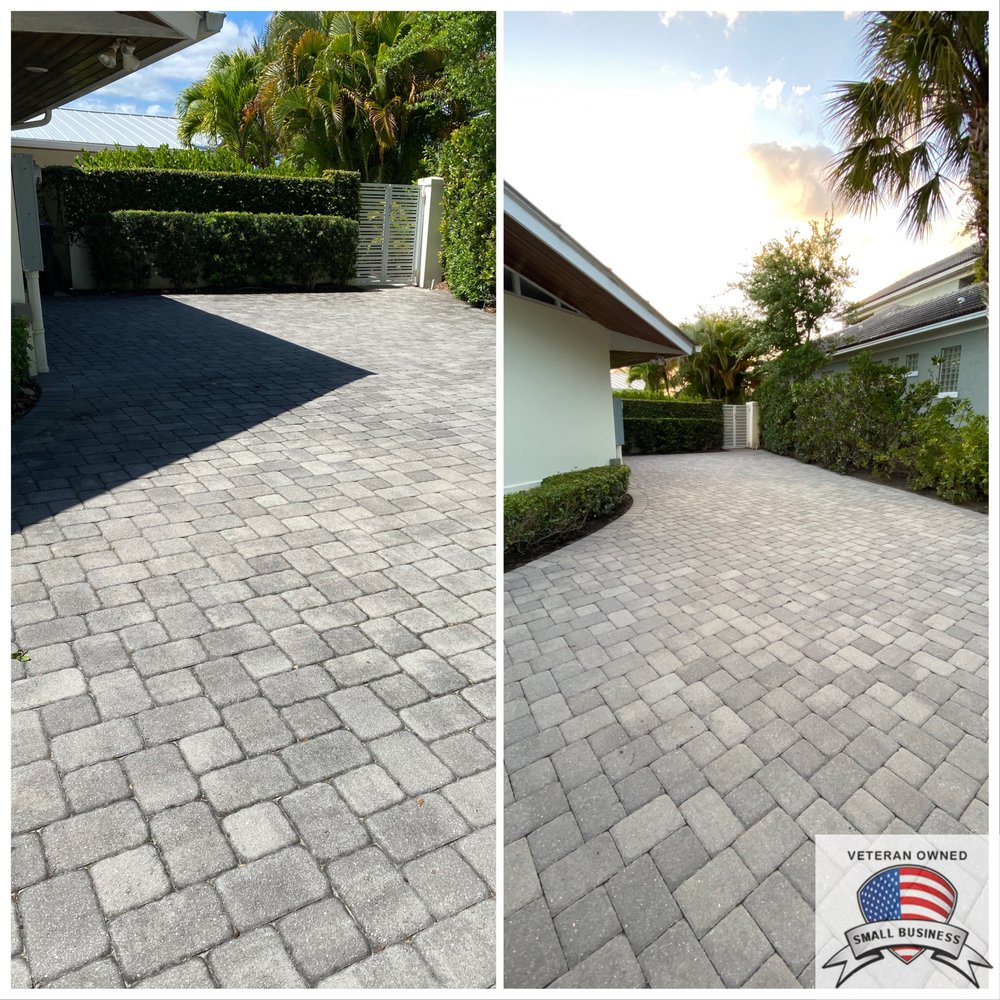 Slide of Veterans Pressure & Soft Washing