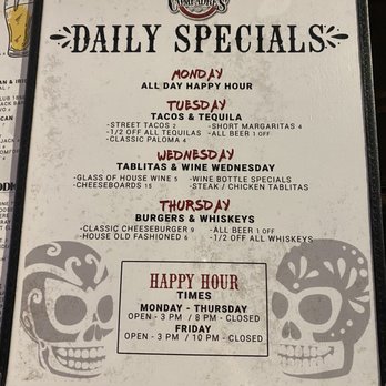 Compadres Cantina - Mexican Near Me - Ontario, California