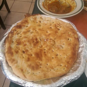 Nasheman Grill And Restaurant - Giant keema naan stuffed with ground chicken and spices!! - Indian Near Me - Brooklyn, New York Nasheman Grill And Restaurant - Giant keema naan stuffed with ground chicken and spices!! - Indian Near Me - Brooklyn, New York