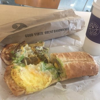 Potbelly Sandwich Shop - Sausage, Egg, Cheese and Avocado on roll. - Fast Food Near Me - Baltimore, Maryland Potbelly Sandwich Shop - Sausage, Egg, Cheese and Avocado on roll. - Fast Food Near Me - Baltimore, Maryland