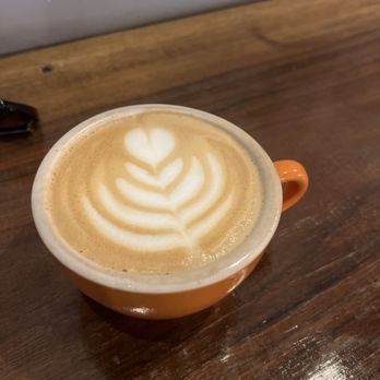 The Well Coffeehouse - Down by the Bay - seasonal vanilla latte w plum and bay leaf - Coffee & Tea Near Me - Fishers, Indiana