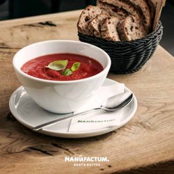 Manufactum Brot & Butter - Übrigens: Zu unseren Gerichten reichen wir eine Auswahl unserer Brote.