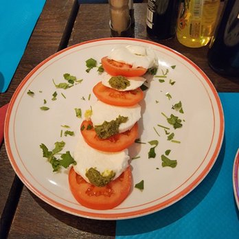 Bistrot Des Ternes - Tomato and mozzarella - Mediterranean Near Me - Paris