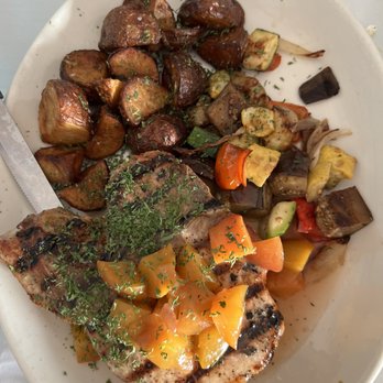 Channel Marker Cafe - Pork Porterhouse - American Near Me - Lavallette, New Jersey