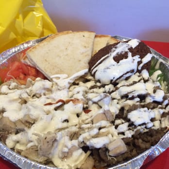 The Halal Guys - White sauce! - Halal Near Me - Costa Mesa, California The Halal Guys - White sauce! - Halal Near Me - Costa Mesa, California