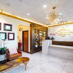 Deluxe Med Spa & Wellness - Front desk view + waiting area