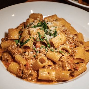 Lucco Cucina & Bar - Rigatoni Bolognese - Italian Near Me - Florham Park, New Jersey Lucco Cucina & Bar - Rigatoni Bolognese - Italian Near Me - Florham Park, New Jersey