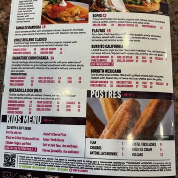Don Julio - Menu P. 4 - Bars Near Me - Lake Mary, Florida Don Julio - Menu P. 4 - Bars Near Me - Lake Mary, Florida