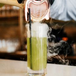 Saffron Modern Indian Dining - Foggy Lava Lamp