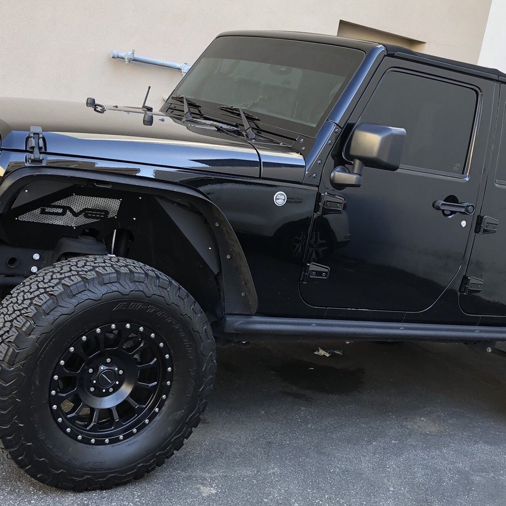 R & H Tinting Window - My 2016 Jeep Blacked Out By Ambrocio. - Car Window Tinting Near Me - Downey, California