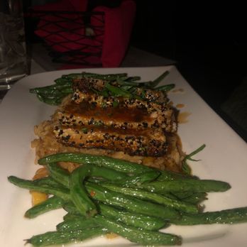 Market Grille - Sesame Crusted Pan Seared Tuna Steak - American Near Me - Manchester, Connecticut Market Grille - Sesame Crusted Pan Seared Tuna Steak - American Near Me - Manchester, Connecticut