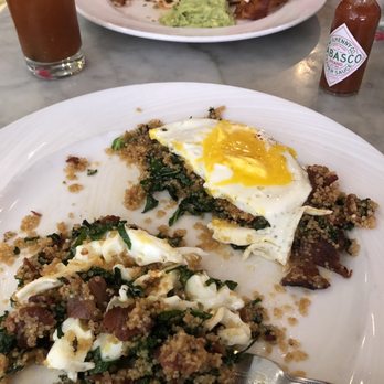Orange Blossom - Quinoa Fried Rice and Huevos Rancheros - Breakfast & Brunch Near Me - Miami Beach, Florida