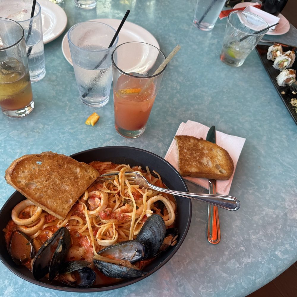 Deck 84 - Bahamian Seafood pasta - New American Near Me - Delray Beach, Florida Deck 84 - Bahamian Seafood pasta - New American Near Me - Delray Beach, Florida