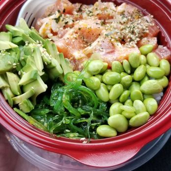 Ami Sushi - Salmon poki bowl - Sushi Bars Near Me - El Cajon, California