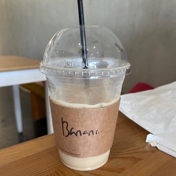 Van Dyke Coffee Roasters - Iced Banana Latte - Coffee & Tea Near Me - Buena Park, California Van Dyke Coffee Roasters - Iced Banana Latte - Coffee & Tea Near Me - Buena Park, California