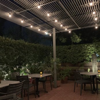 Bliss - Back patio - New American Near Me - San Antonio, Texas