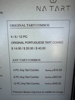 Menu photo 1 Na Tart San Diego, CA Menu photo 1 Na Tart San Diego, CA