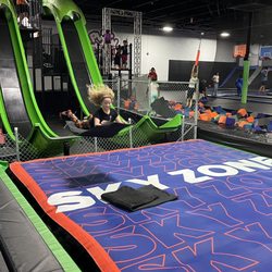 Sky Zone Trampoline Park - Slide