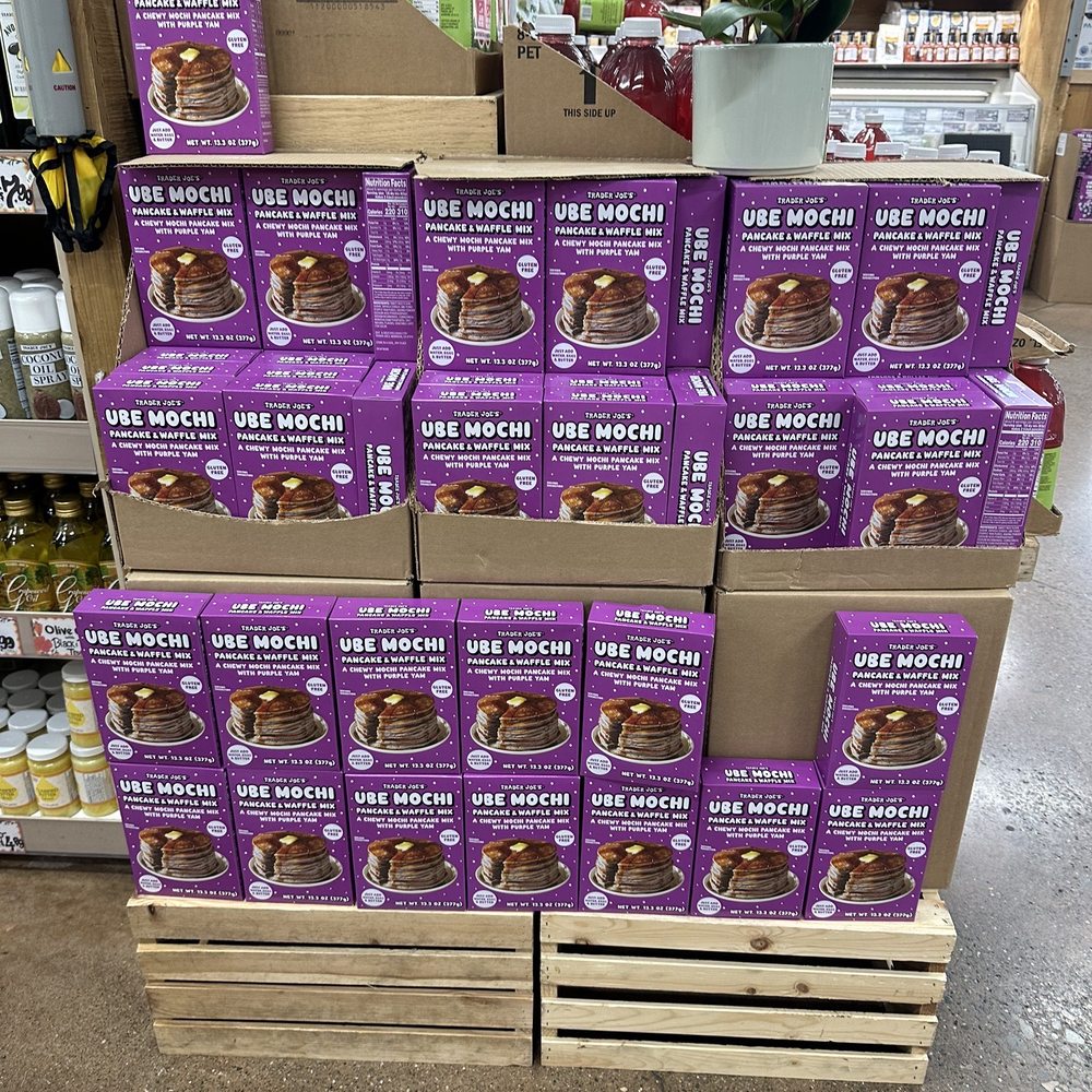 Seasonal ube mochi pancake mix Seasonal ube mochi pancake mix