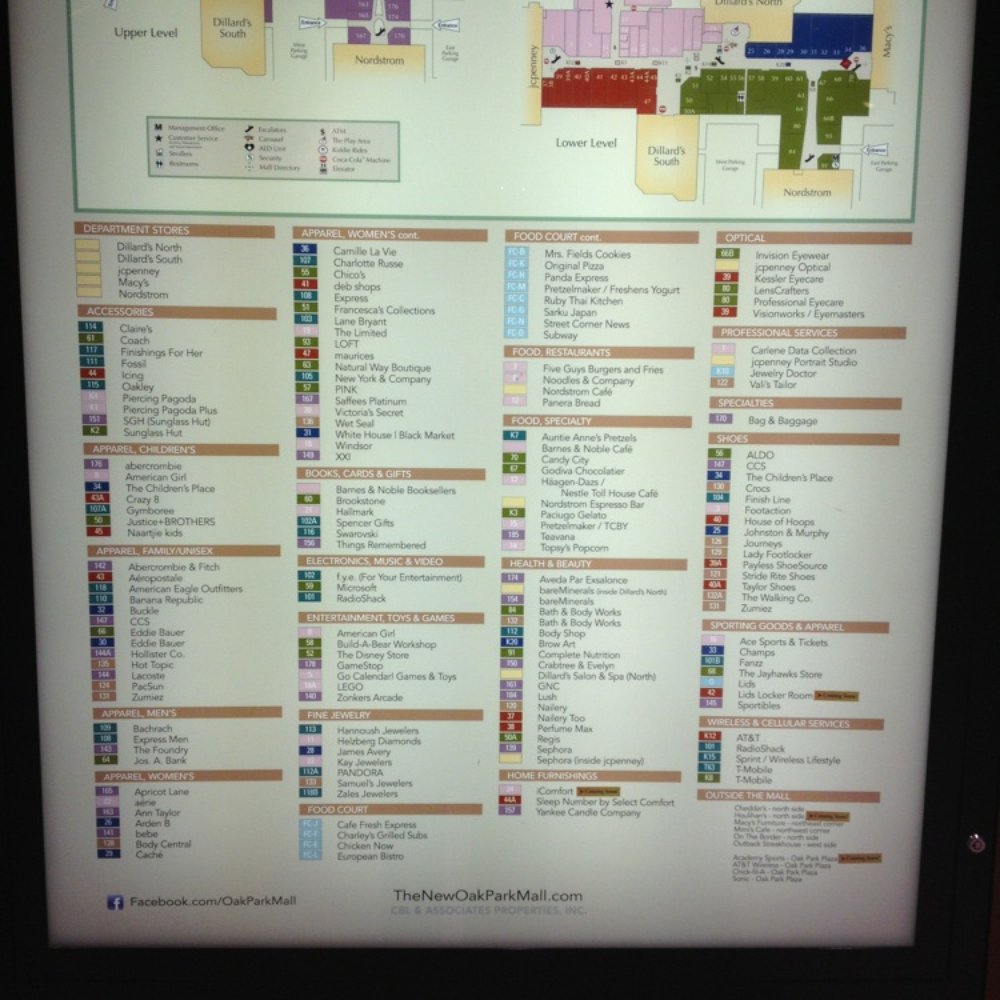 Oak Park Mall - Shopping Centers Near Me - Overland Park, Kansas Oak Park Mall - Shopping Centers Near Me - Overland Park, Kansas