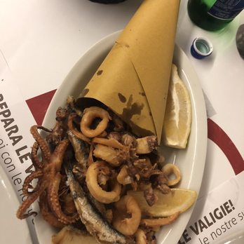 Officina 14 - Seafood appetizer - so fresh and not breaded - Italian Near Me - Caserta, CE Officina 14 - Seafood appetizer - so fresh and not breaded - Italian Near Me - Caserta, CE