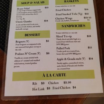 Davis NW - Menu - Barbeque Near Me - Eugene, Oregon