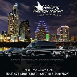 Celebrity Limousine & Party Bus San Antonio