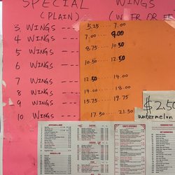 Joe's Carry Out - Updated fired chicken prices