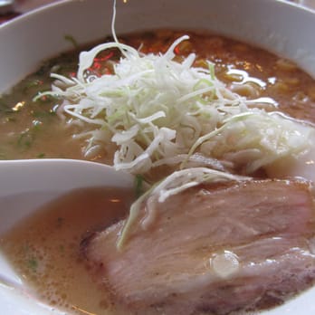 Chuko - Miso ramen with scallion, soft egg, corn and choice of pork - Asian Fusion Near Me - Brooklyn, New York Chuko - Miso ramen with scallion, soft egg, corn and choice of pork - Asian Fusion Near Me - Brooklyn, New York
