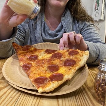 New York Roma Pizza - Pepperoni Cheese Pizza Slice - Pizza Near Me - Miami, Florida New York Roma Pizza - Pepperoni Cheese Pizza Slice - Pizza Near Me - Miami, Florida