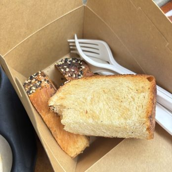 Saffy's Coffee & Tea - Challah bread as a side - Coffee & Tea Near Me - Los Angeles, California
