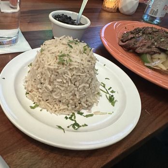 Mirabella Cocina Latina - Rice tower for steak fajitas - Latin American Near Me - Dobbs Ferry, New York Mirabella Cocina Latina - Rice tower for steak fajitas - Latin American Near Me - Dobbs Ferry, New York