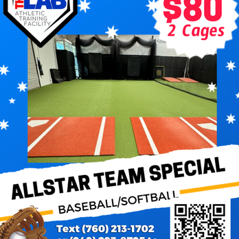 The Lab Athletic Training Facility - Summer Special - Batting Cages Near Me - Murrieta, California The Lab Athletic Training Facility - Summer Special - Batting Cages Near Me - Murrieta, California