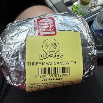 Buc-ee's - Three meat sammich! - Gas Stations Near Me - Huber Heights, Ohio
