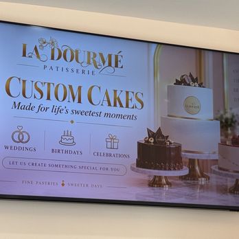 La Dourme - Custom cake menu - Patisserie/Cake Shop Near Me - Glendale, California