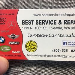 Best Service & Repair