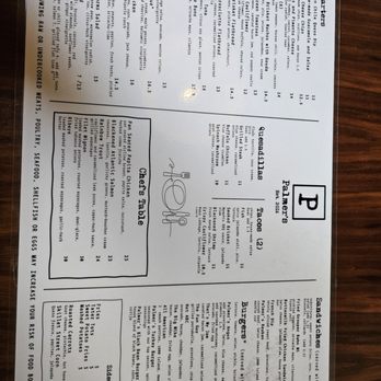 Palmer's - New menu May '24 - New American Near Me - Peachtree City, Georgia Palmer's - New menu May '24 - New American Near Me - Peachtree City, Georgia