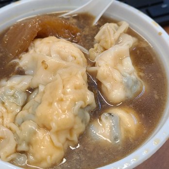 Congee Noodle Delight - Dumplings and beef tendon. - Barbeque Near Me - Vancouver, British Columbia