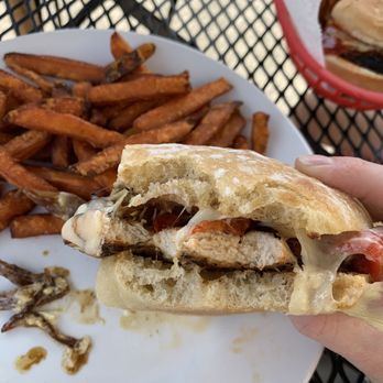 The Cottage Hotel - Chicken Philly, Sweet Potato Fries - American Near Me - Mendon, New York
